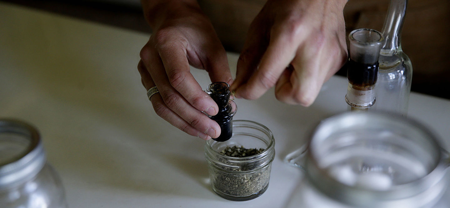 How does a patient consume marijuana?